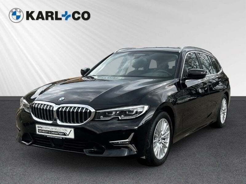 Schwarz Gebraucht 2021 BMW 330 Luxury Line Kombi | 28.458 € (Guter Preis) - Bild 1/4