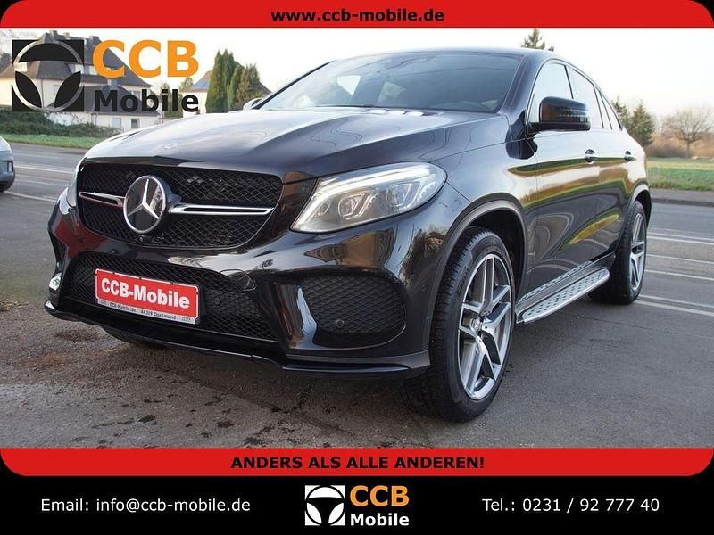 Schwarz Gebraucht 2016 Mercedes GLE350 AMG Coupé | 29.900 € (Guter Preis) - Bild 1/4