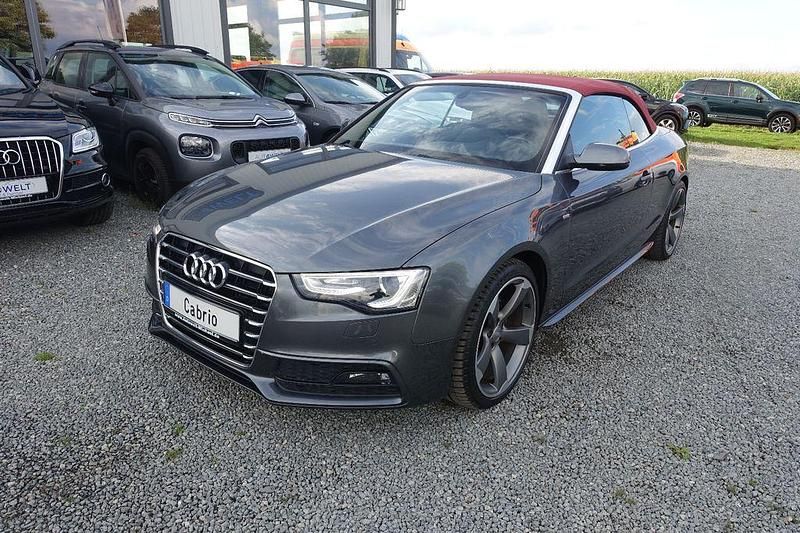 Gebraucht Audi A5 Cabriolet S-Line 177 PS (130 kW) 2016 Grau Cabrio