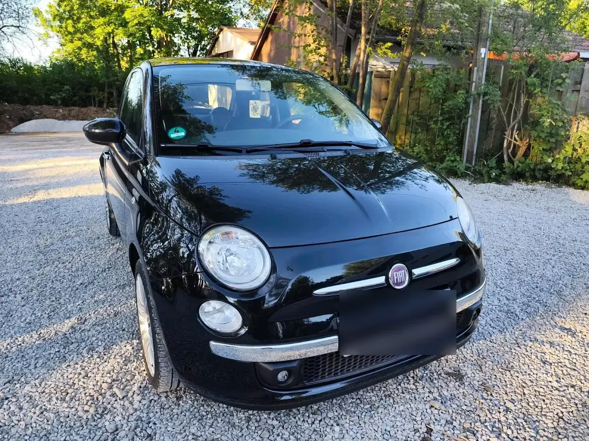 Gebraucht Fiat 500 Lounge 70 PS (51 kW) 2012 Schwarz Kleinwagen