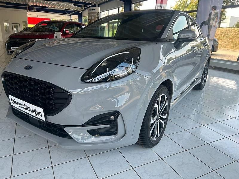 Grau Gebraucht 2023 Ford Puma ST-Line SUV | 23.690 € (Teuer) - Bild 1/4