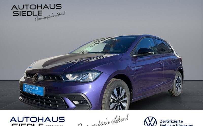 Violett Gebraucht 2024 VW Polo Goal Limousine | 22.220 € (Superpreis) - Bild 1/4