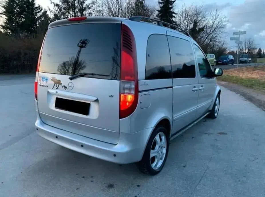 Gebraucht Mercedes Vaneo 125 PS (91 kW) 2005 Silber Van / Kleinbus