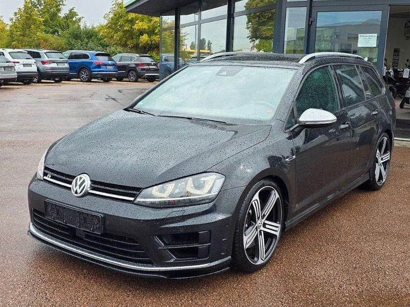 Schwarz Gebraucht 2015 VW Golf VII R Kombi | 24.990 € - Bild 1/4