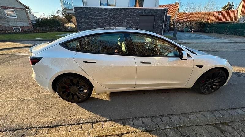 Gebraucht Tesla Model 3 Performance 377 kW (513 PS) 2021 Weiß Limousine