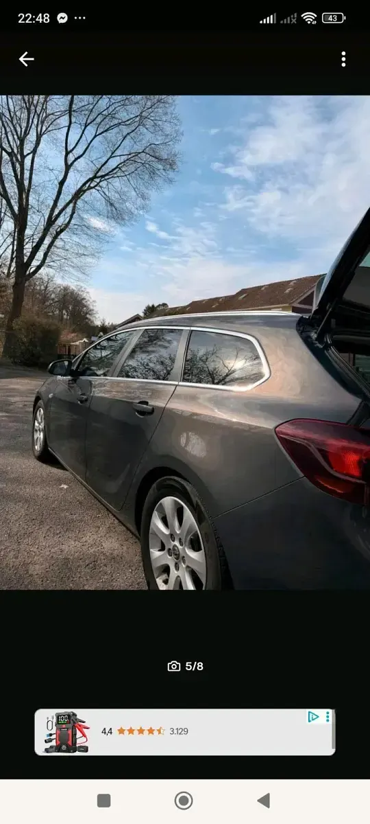 Gebraucht Opel Astra 136 PS (100 kW) 2016 Grau Kombi