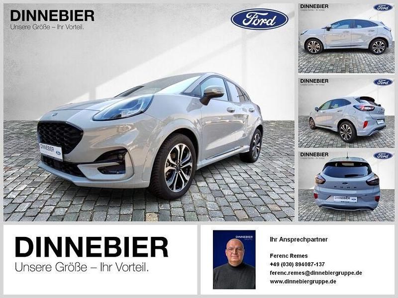 Fancy grau met Gebraucht 2023 Ford Puma Gen-E ST-Line SUV | 21.595 € (Guter Preis) - Bild 1/4