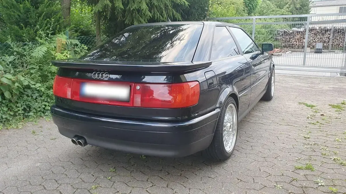 Gebraucht Audi Coupé Comfort 133 PS (97 kW) 1992 Schwarz Coupé