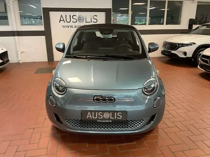 Gebraucht Fiat 500e Icon 86 kW (118 PS) 2021 Blau Cabrio
