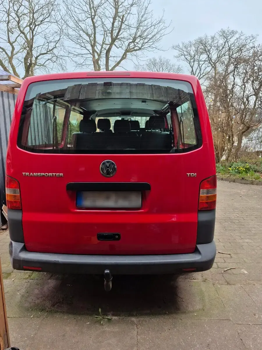 Gebraucht VW Transporter 90 PS (66 kW) 2006 Rot Van