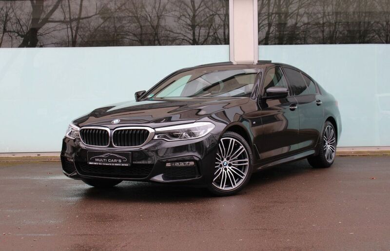 Schwarz Gebraucht 2017 BMW 520 M Sport Limousine | 29.990 € (Teuer) - Bild 1/4