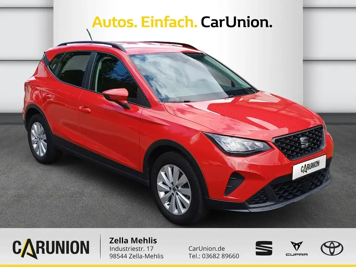 Gebraucht Seat Arona Style 110 PS (80 kW) 2022 Pure rot SUV