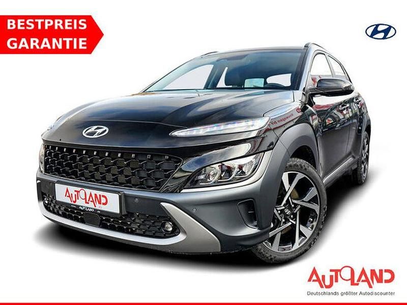 Schwarz Gebraucht 2022 Hyundai Kona Prime SUV | 25.990 € (Etwas zu teuer) - Bild 1/4