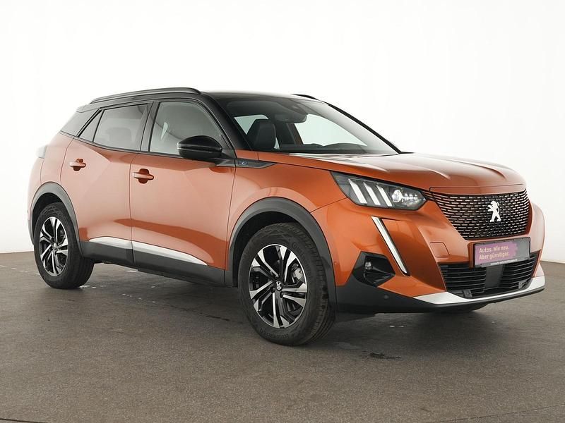 Gebraucht Peugeot e-2008 GT 100 kW (136 PS) 2022 Orange SUV