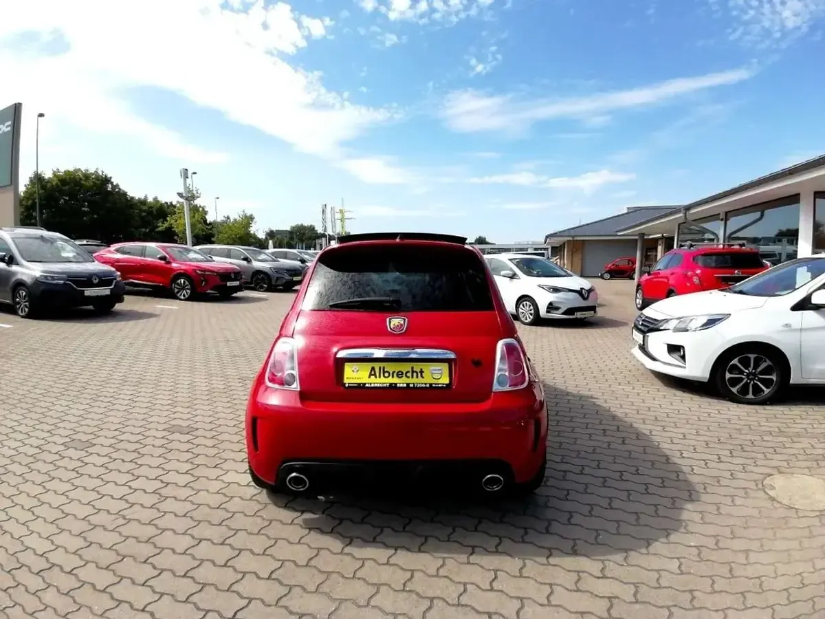 Gebraucht Abarth 595 Custom 140 PS (102 kW) 2016 Rot Kleinwagen