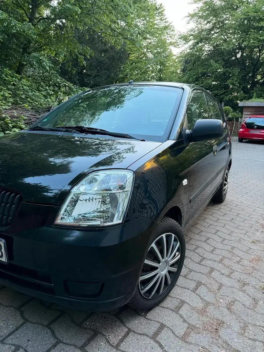 Gebraucht Kia Picanto 48 PS (35 kW) 2005 Schwarz Kleinwagen