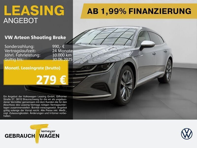 Grau Gebraucht 2024 VW Arteon Elegance Kombi | 32.090 € (Guter Preis) - Bild 1/4