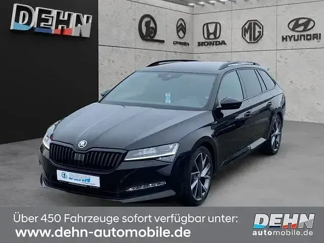 Gebraucht Skoda Superb SportLine 280 PS (205 kW) 2022 Schwarzmagic perleffekt (metallic) Kombi
