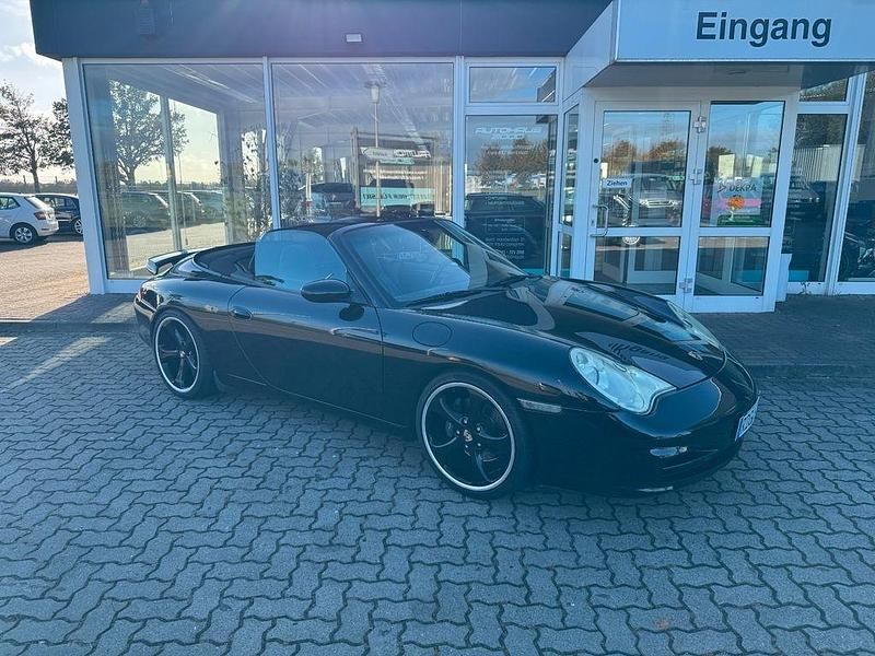 Schwarz Gebraucht 2002 Porsche 911 Carrera Cabriolet Cabrio | 39.990 € - Bild 1/4