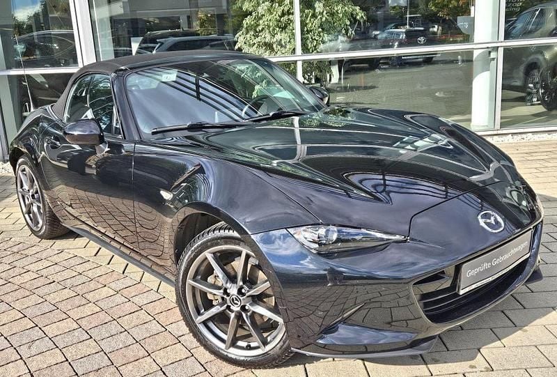 Schwarz Gebraucht 2017 Mazda MX5 Sports-Line Cabrio | 17.950 € (Fairer Preis) - Bild 1/4