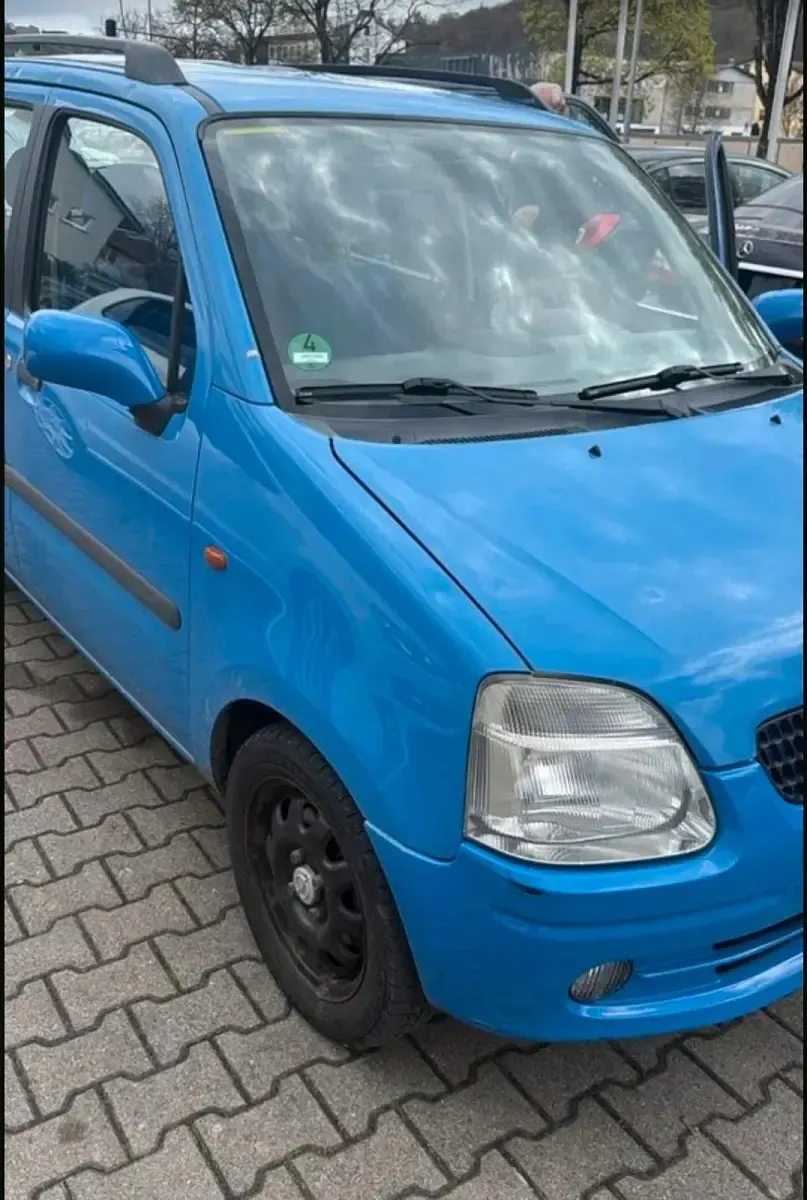 Second-hand Opel Agila 75 CP (55 kW) 2002 Albastru Monovolum