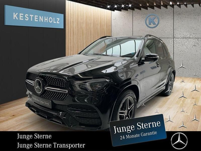 Metalliclack obsidianschwarz Gebraucht 2024 Mercedes GLE300 AMG SUV | 77.488 € (Etwas zu teuer) - Bild 1/4