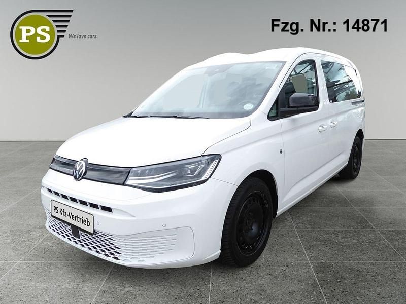Weiß Gebraucht 2021 VW Caddy Maxi Van / Kleinbus | 15.980 € (Etwas zu teuer) - Bild 1/4