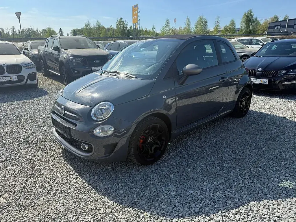 Usata Fiat 500S S 105 CV (77 kW) 2017 Grigio Cabrio