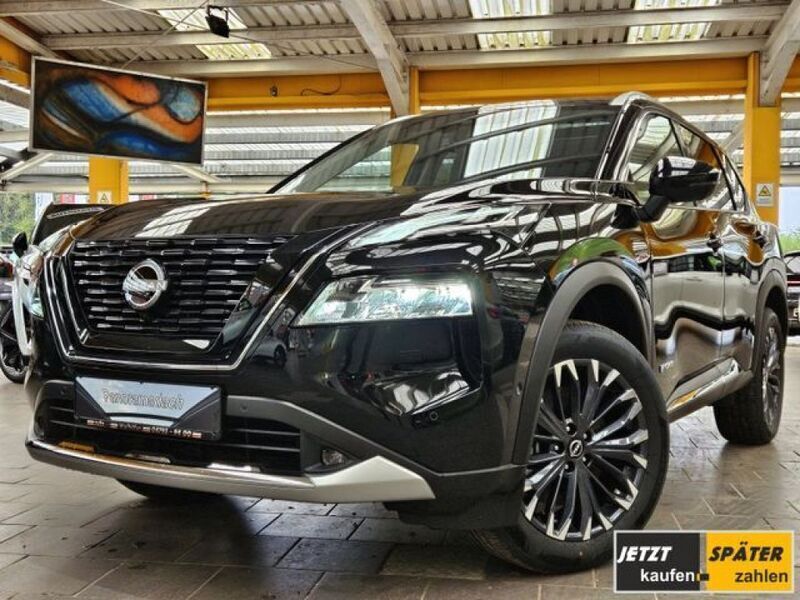 Diamond black (metallic) Gebraucht 2024 Nissan X-Trail Tekna SUV | 35.250 € (Guter Preis) - Bild 1/3