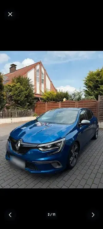 Gebraucht Renault Mégane GT Line GT 205 PS (150 kW) 2017 Blau Limousine