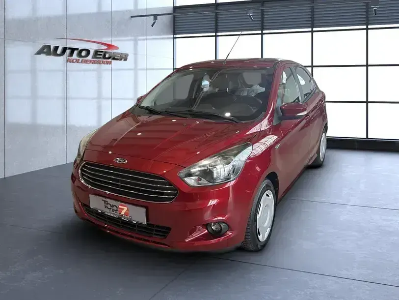Gebraucht Ford Ka Plus Cool & Sound Edition 86 PS (63 kW) 2018 Rubyrot Kleinwagen