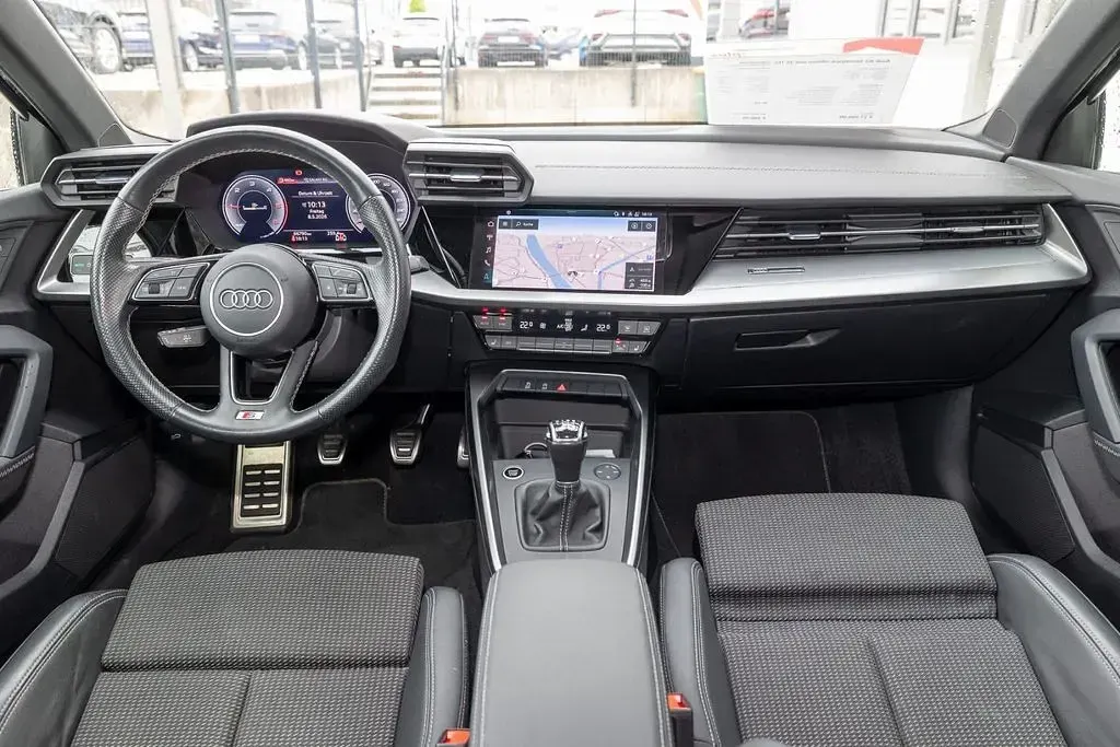 Brugt Audi A3 Advanced 150 HK (110 kW) 2021 Blå Sedan