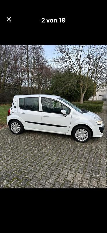 Gebraucht Renault Modus 75 PS (55 kW) 2011 Weiß Van / Kleinbus