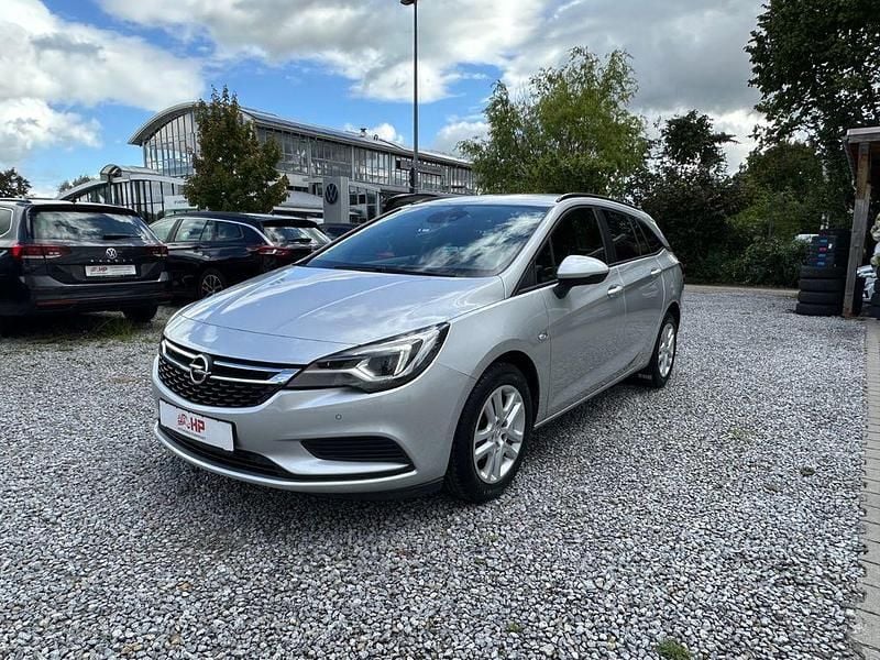 Silber Gebraucht 2019 Opel Astra Edition Kombi | 8.999 € (Guter Preis) - Bild 1/4
