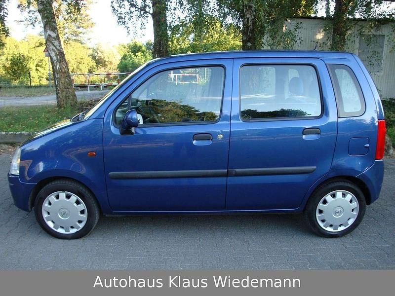 Gebraucht Opel Agila Comfort 75 PS (55 kW) 2002 Blau Kleinwagen
