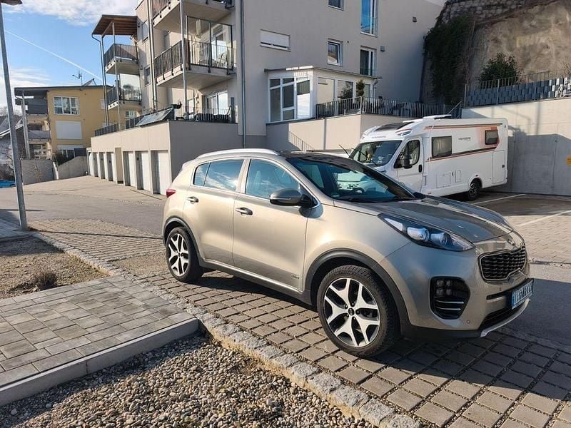 Gebraucht Kia Sportage GT-Line 177 PS (130 kW) 2016 Silber SUV