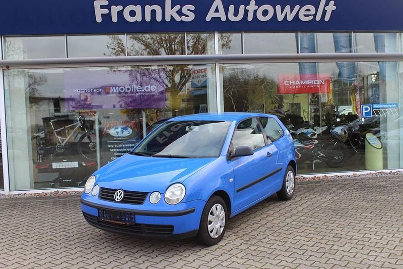 Gebraucht VW Polo Basis 64 PS (47 kW) 2001 Blau Kleinwagen