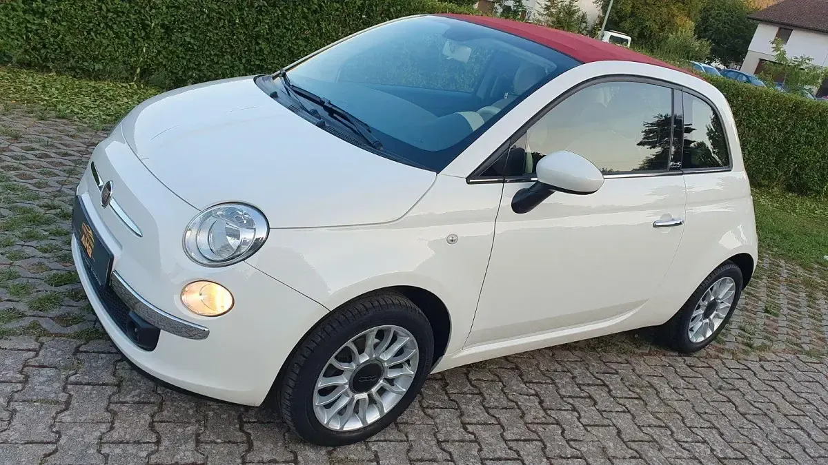 Gebraucht Fiat 500 69 PS (50 kW) 2013 Weiß Cabrio