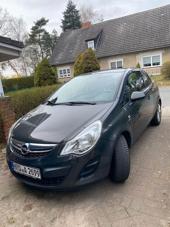 Grau Gebraucht 2013 Opel Corsa Eco Kleinwagen | 1.999 € (Superpreis) - Bild 1/4