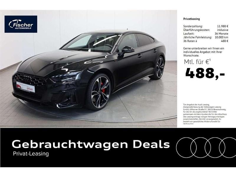 Schwarz Gebraucht 2024 Audi S5 Sportback Competition Kleinwagen | 59.940 € (Superpreis) - Bild 1/4