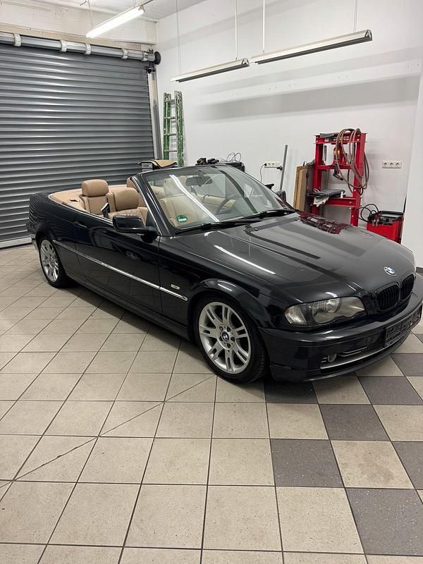 Schwarz Gebraucht 2000 BMW 330 Cabriolet Cabrio | 5.500 € (Guter Preis) - Bild 1/4