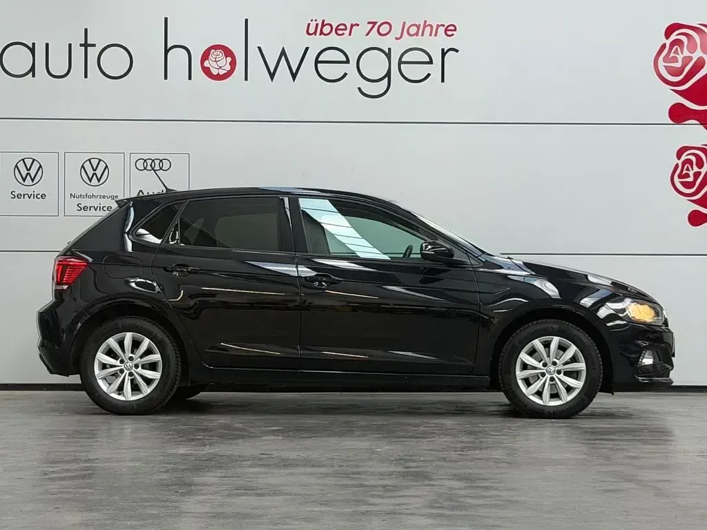 Gebraucht VW Polo Highline 116 PS (85 kW) 2019 Schwarz Kleinwagen