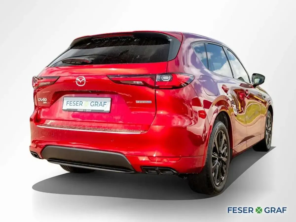 Używany Mazda CX-60 192 KM (141 kW) 2022 Czerwony SUV