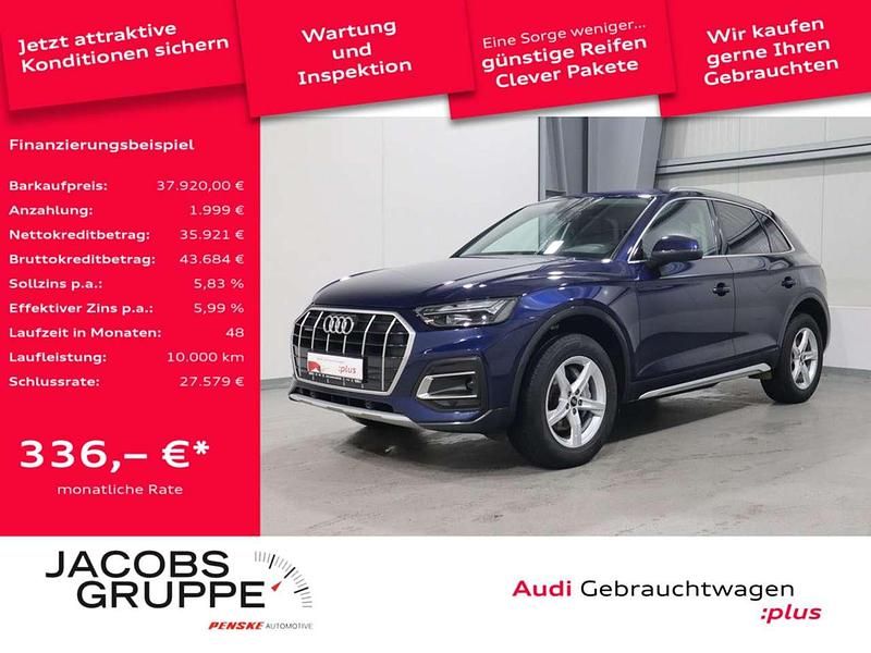 Gebraucht Audi Q5 Advanced 204 PS (150 kW) 2022 Navarrablau SUV