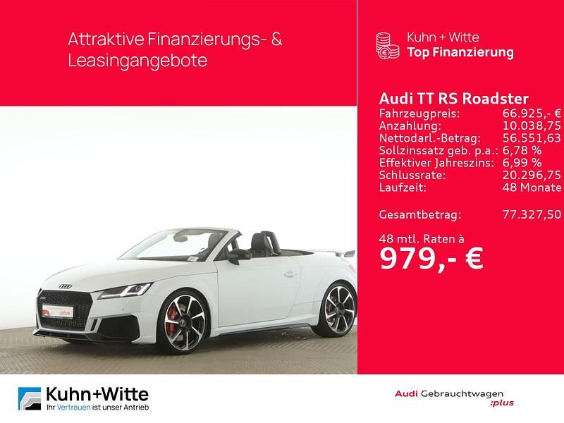 Gebraucht Audi TT Sport 400 PS (294 kW) 2024 Gletscherweiß metallic Cabrio