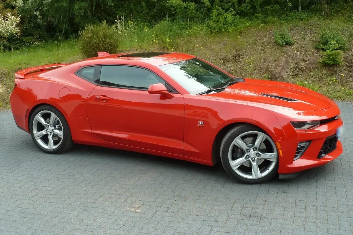 Gebraucht Chevrolet Camaro SS 461 PS (339 kW) 2017 Rot Coupé