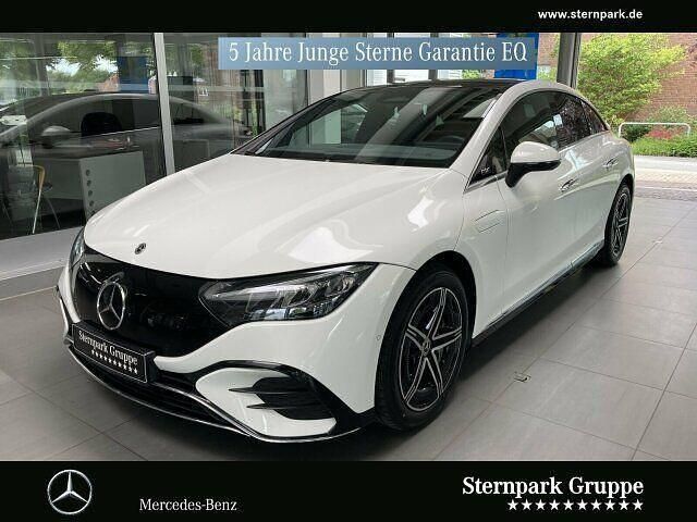 Weiß Gebraucht 2024 Mercedes EQE350 AMG Limousine | 49.390 € (Guter Preis) - Bild 1/4