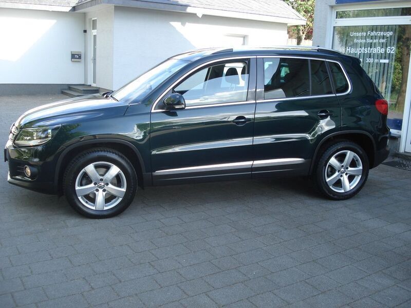 Gebraucht VW Tiguan Sportline 160 PS (117 kW) 2012 Grün SUV