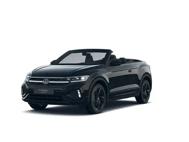 Neu VW T-Roc Cabriolet R-line 150 PS (110 kW) 2026 Schwarz Cabrio