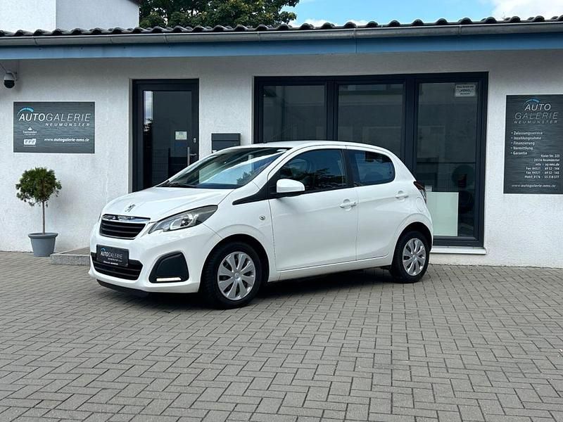 Weiß Gebraucht 2015 Peugeot 108 Active Kleinwagen | 4.499 € (Fairer Preis) - Bild 1/4